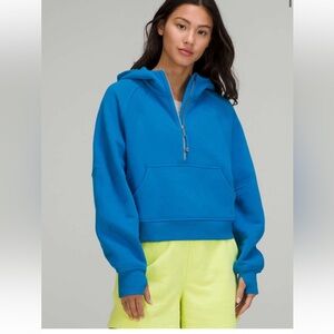 Lululemon Scuba Oversized Half-Zip Hoodie Poolside XL/XXL